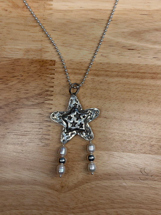 Shooting Star Stacker Necklace