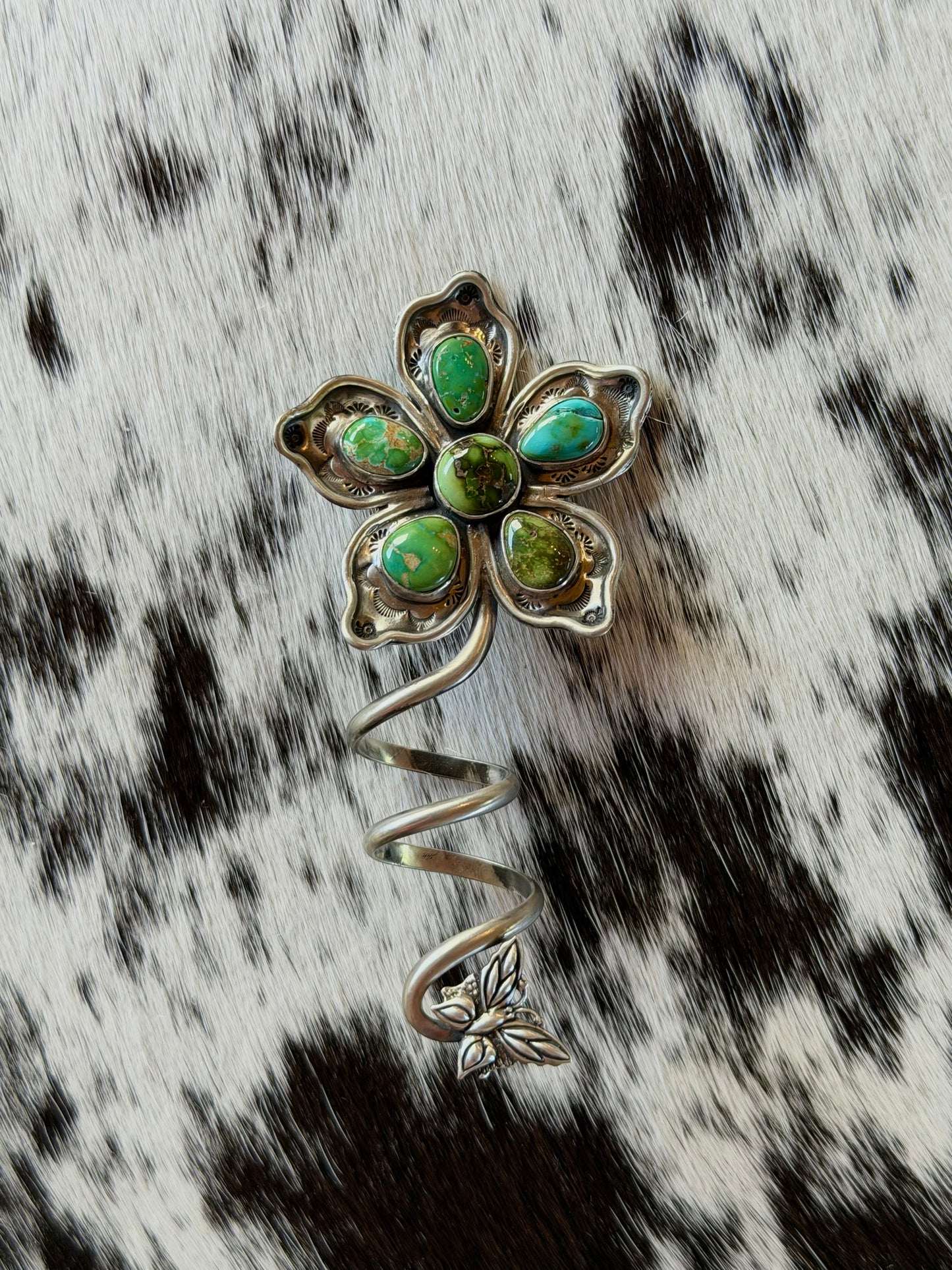 Very Cherry Blossom Spiral Ring