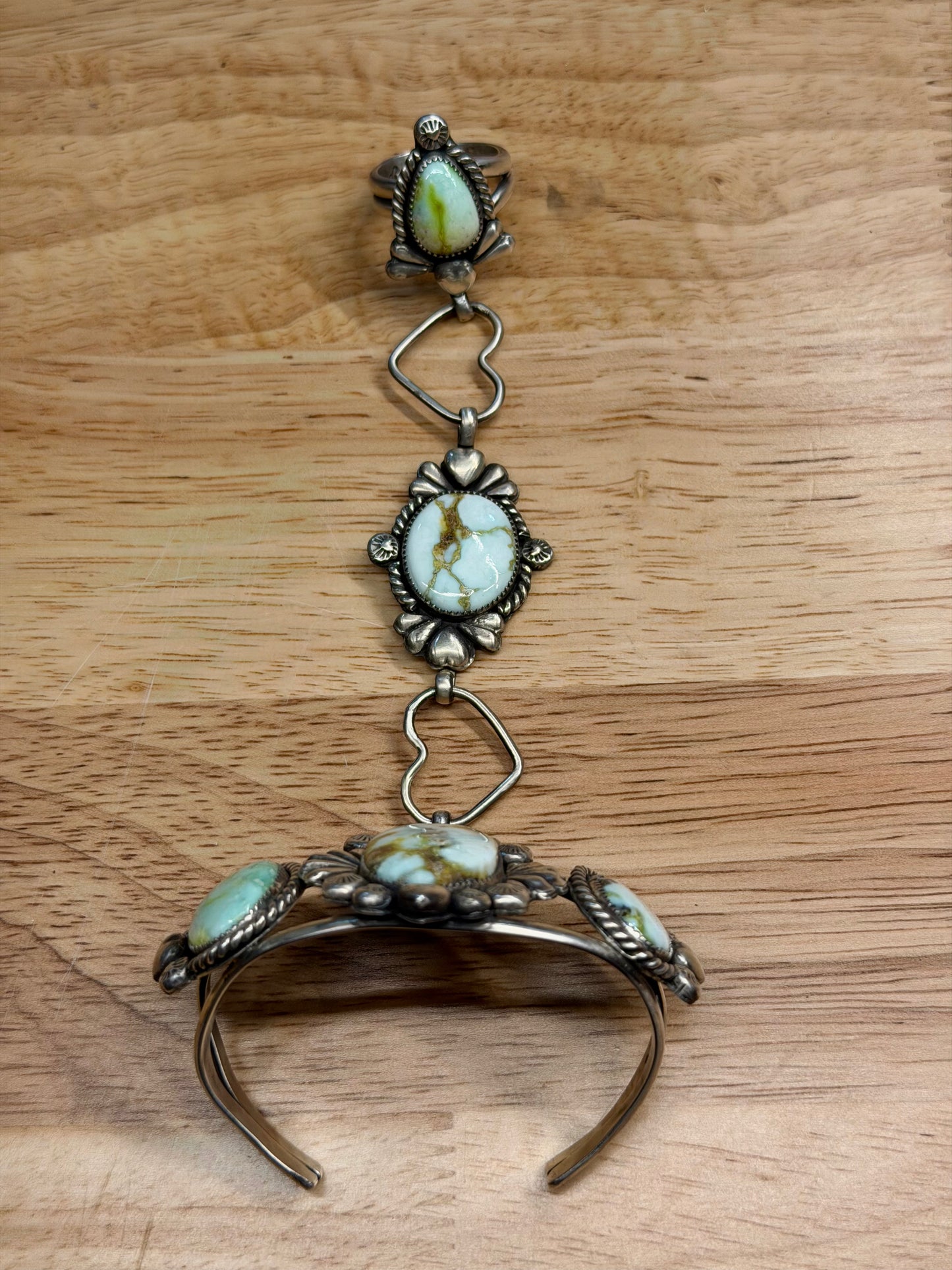 Heart in my Hand Hand Chain