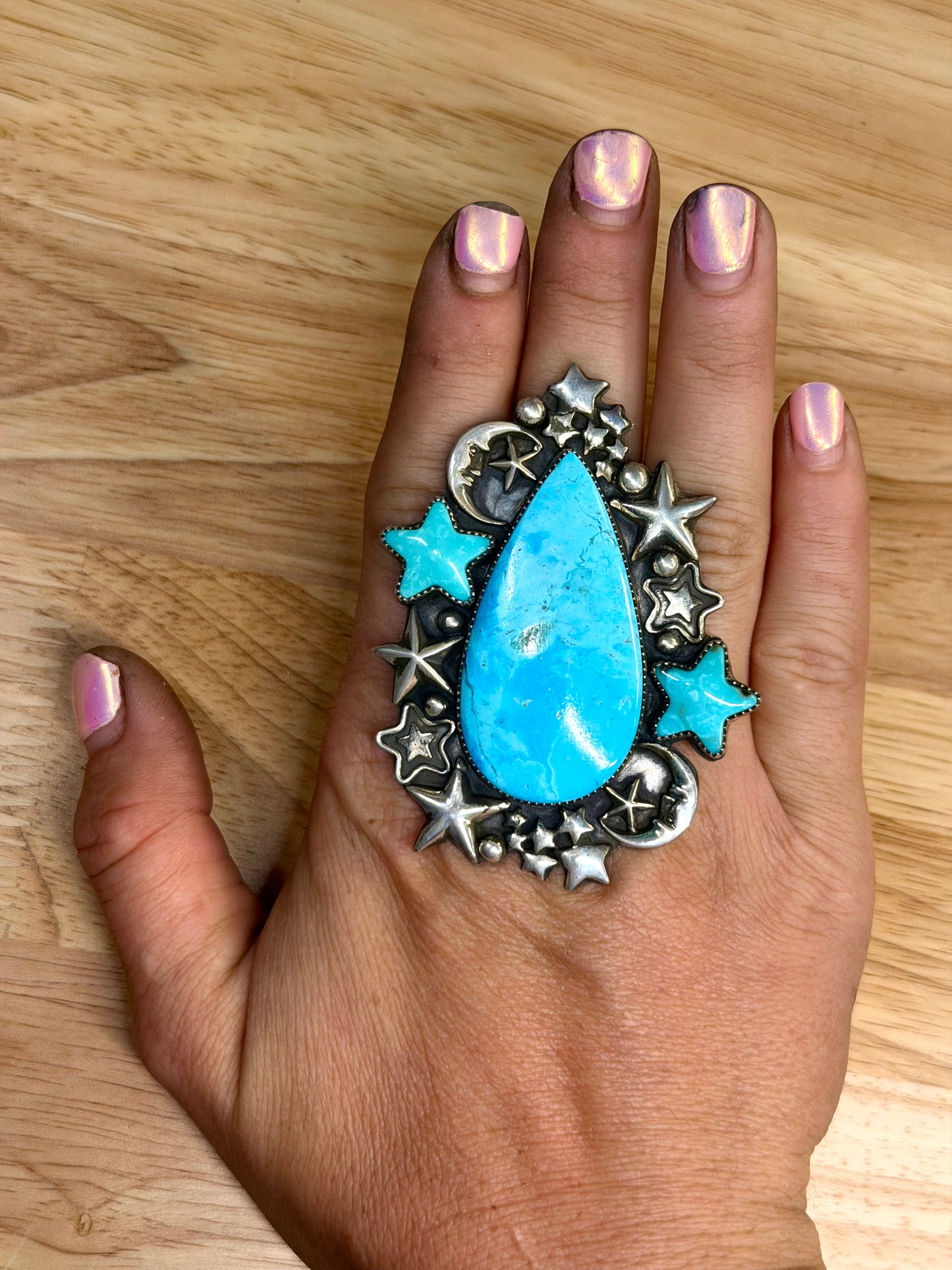 The Star Gazing Statement Ring