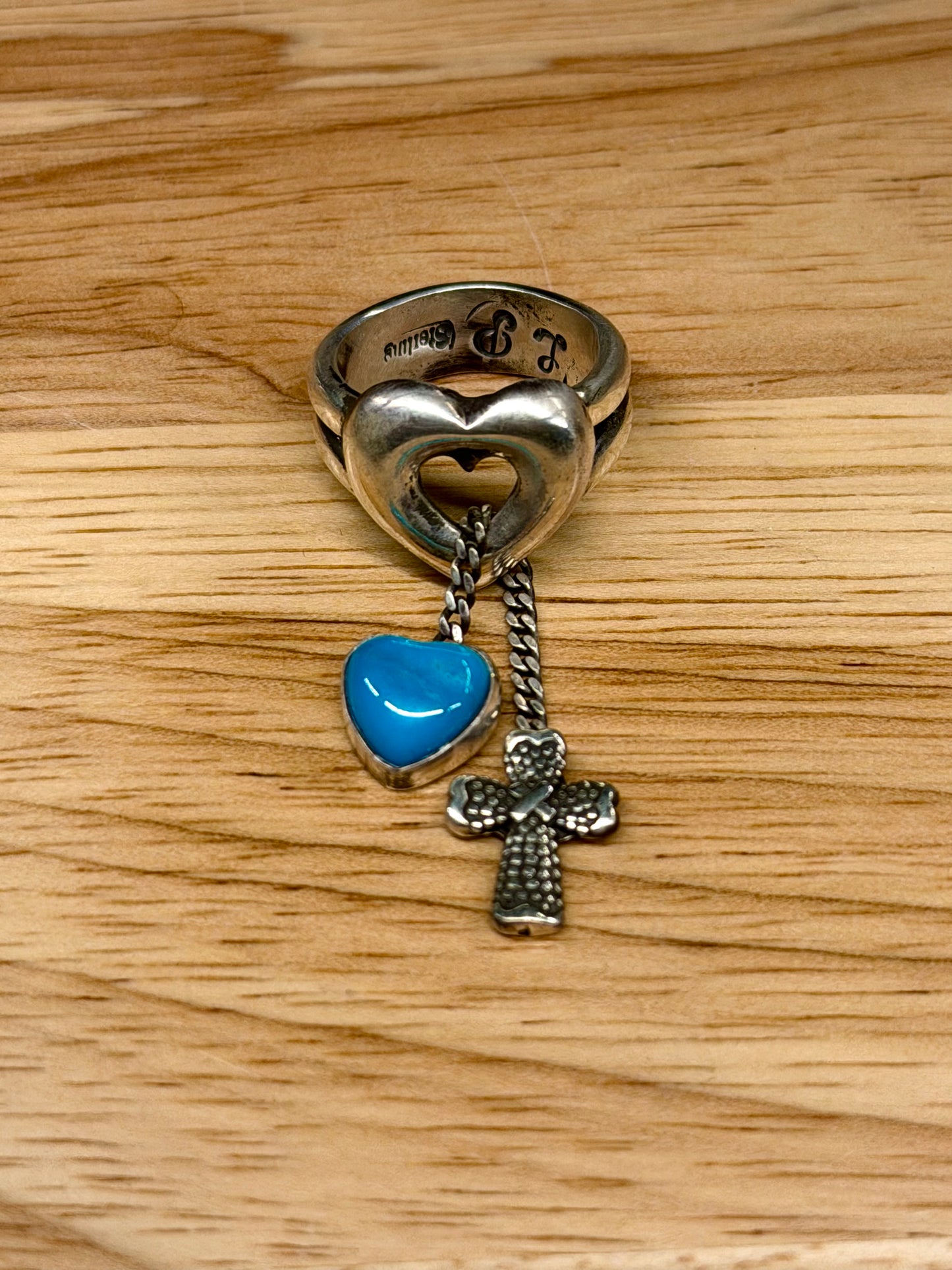 The Love Like Jesus Fringe Fidget Ring