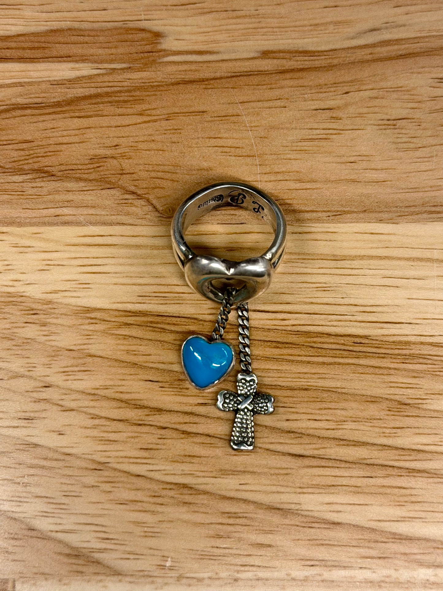 The Love Like Jesus Fringe Fidget Ring