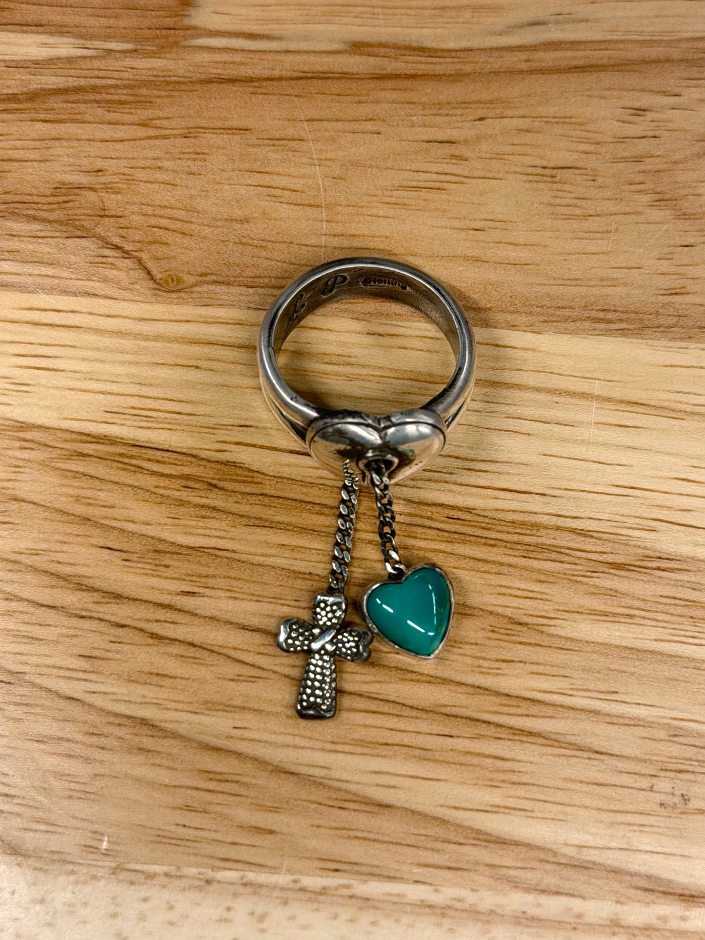 The Christ is Key Fringe Fidget Ring