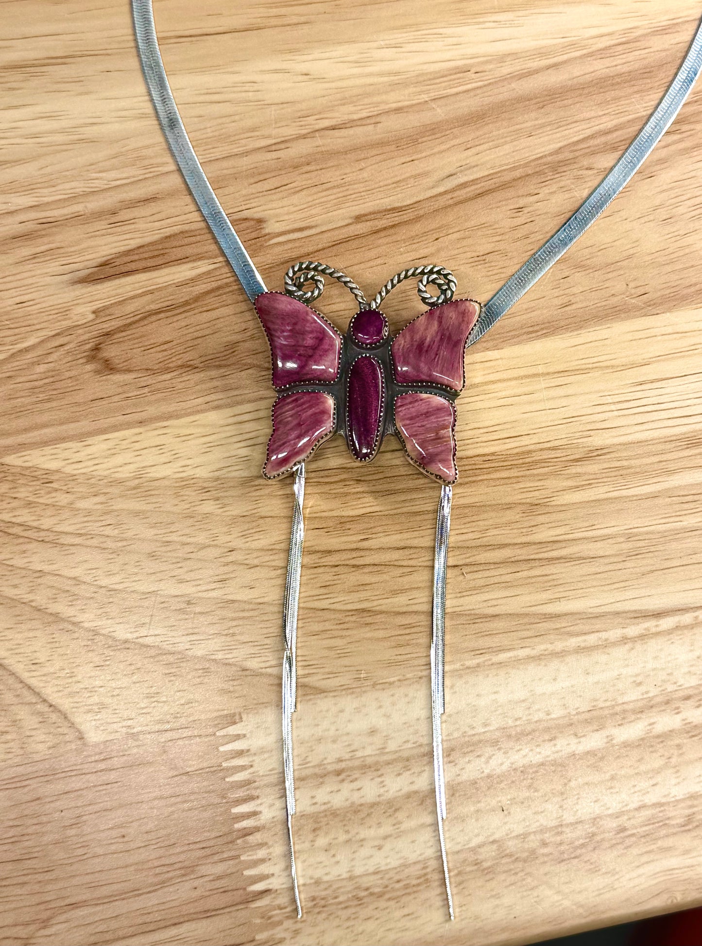 Purple Butterfly Chic Bolo