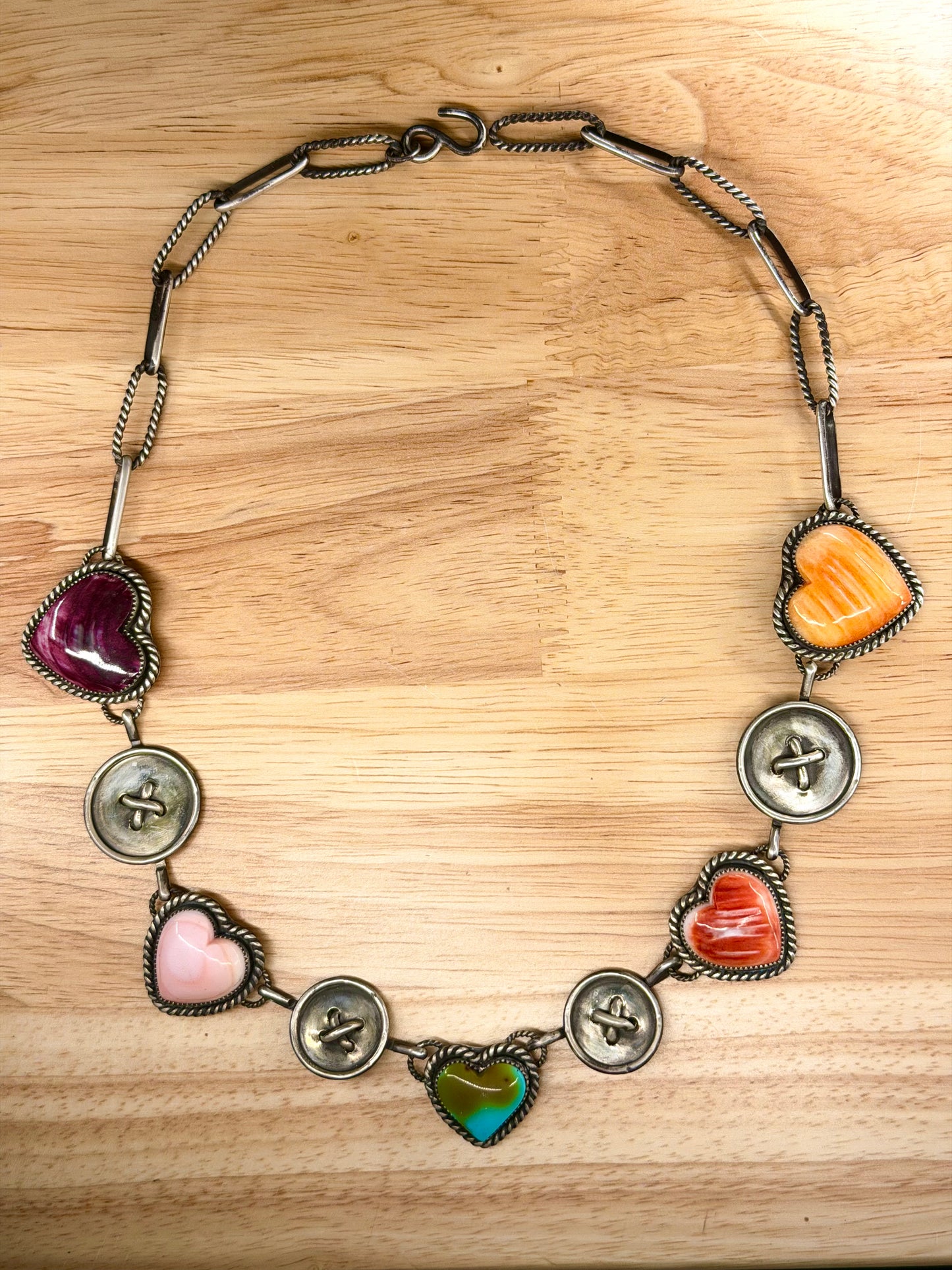 Push My Buttons Necklace