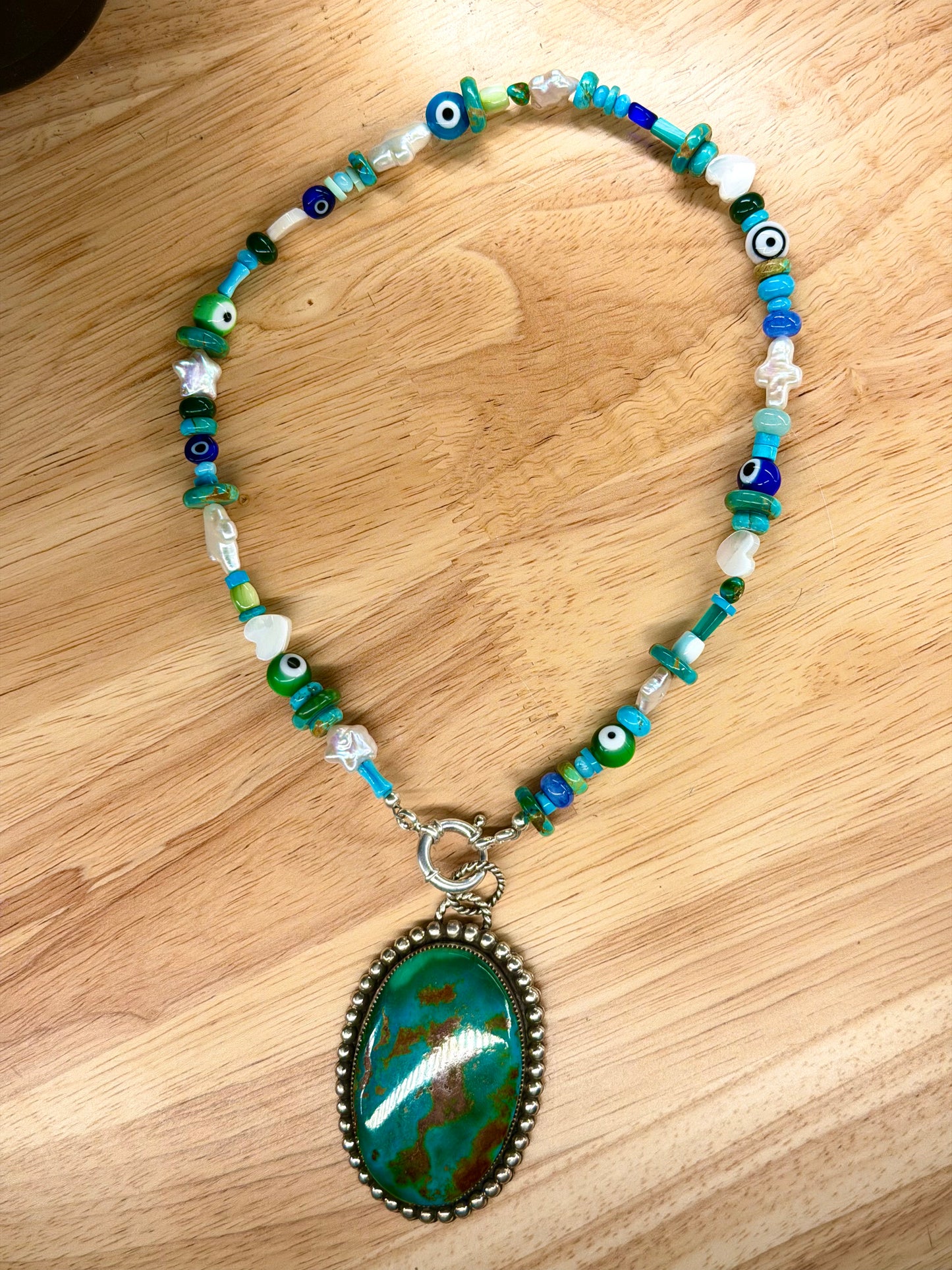Cutie Bean Chaotic Beaded Necklace