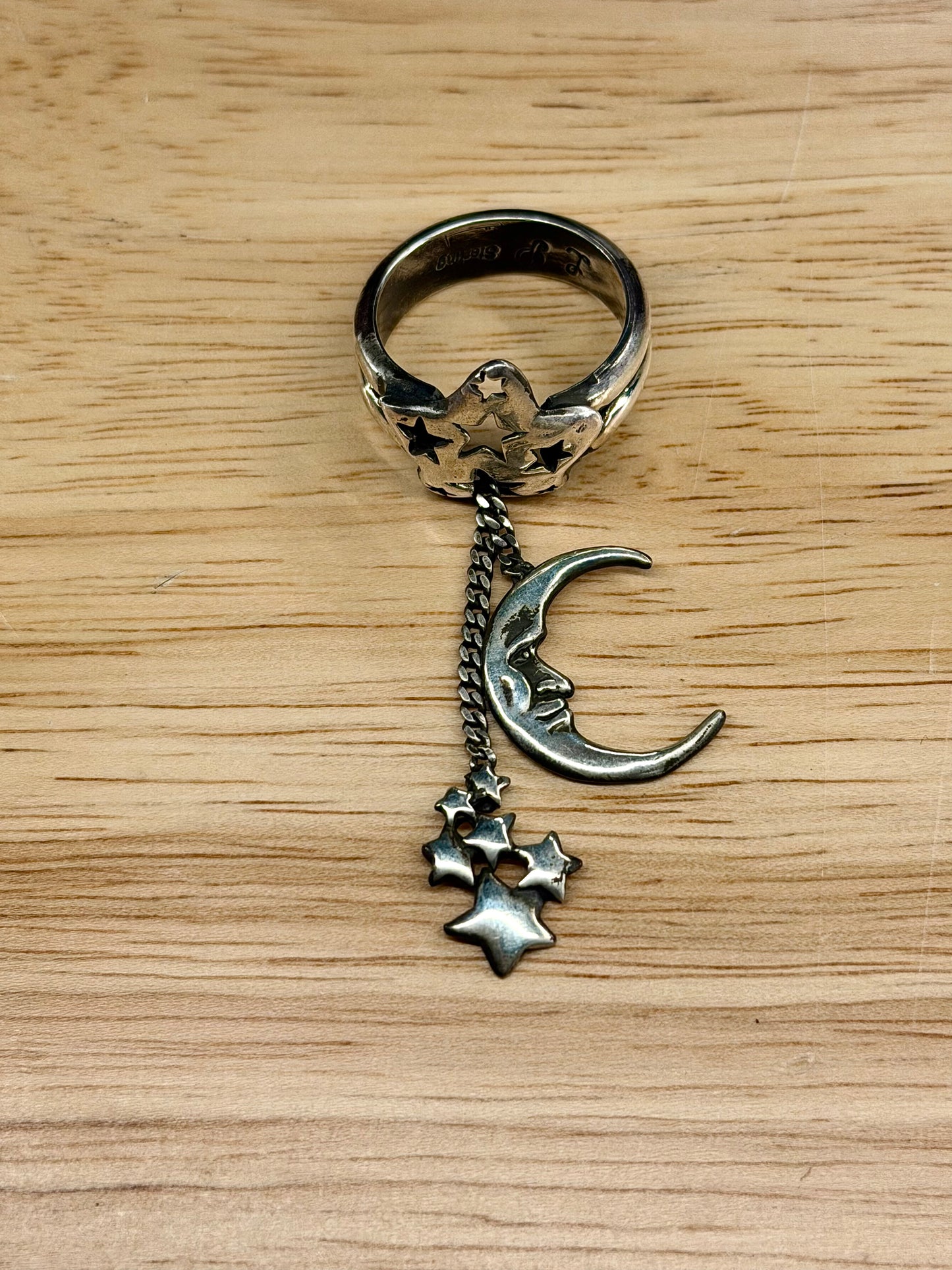 The Shooting Stars Fringe Fidget Ring