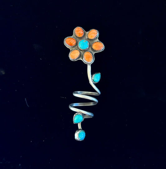 Sunset Flower Ring