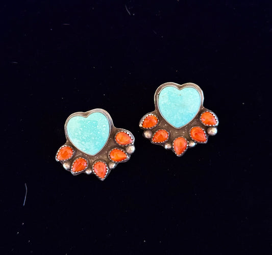 Burning Love Stud Earrings