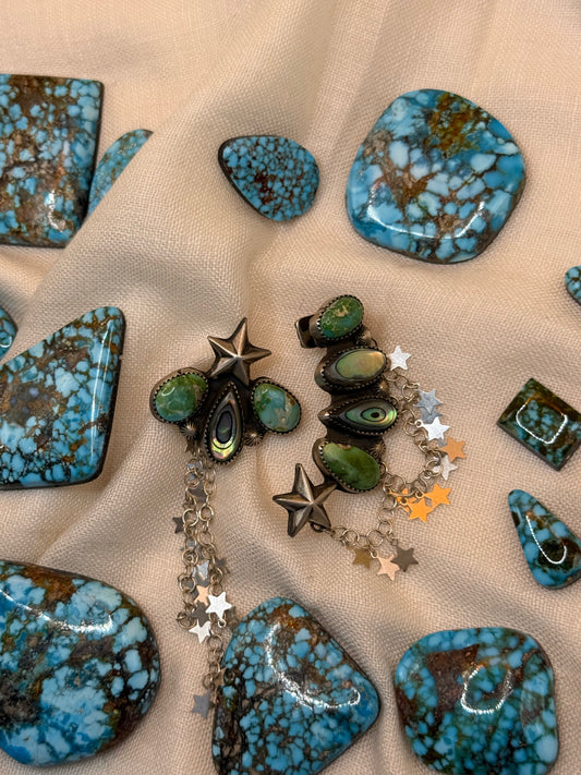 Area 51 Ear Crawler Stud Earrings