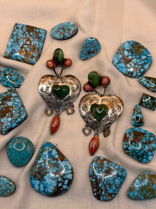 Not Your Mother's Vintage Heart Earrings