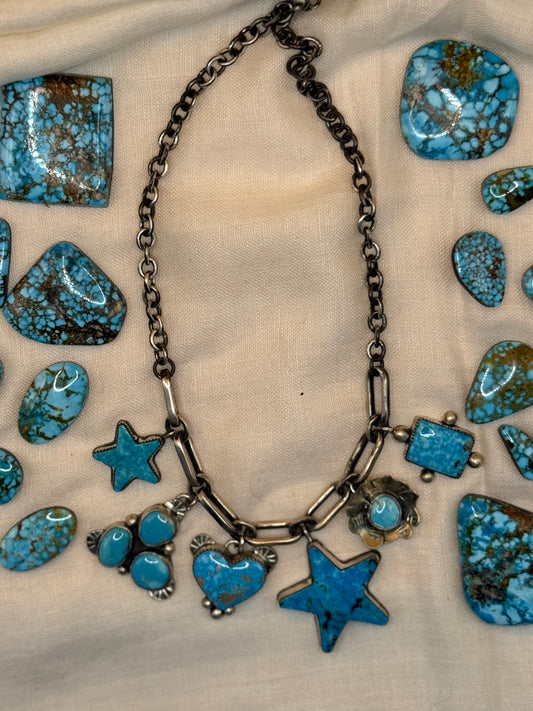 Let's Go Stargazing Charm Necklace